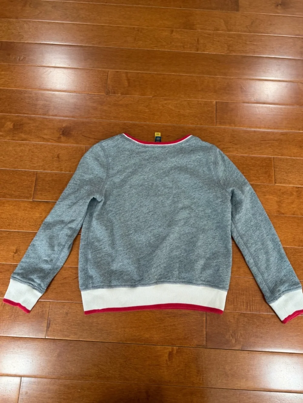 Polo Ralph Lauren Girls Sled Bear Atlantic Terry Pullover Sweatshirt Sz M (8-10) - Picture 4 of 5